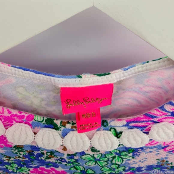 Lilly Pulitzer Little Lilly Knit Shift Dress in Multi Soirée all day - Picture 4 of 6